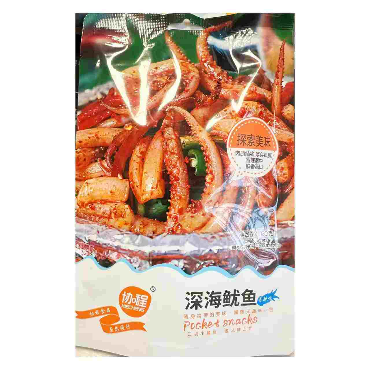 H360919协程深海鱿鱼60g 香辣味