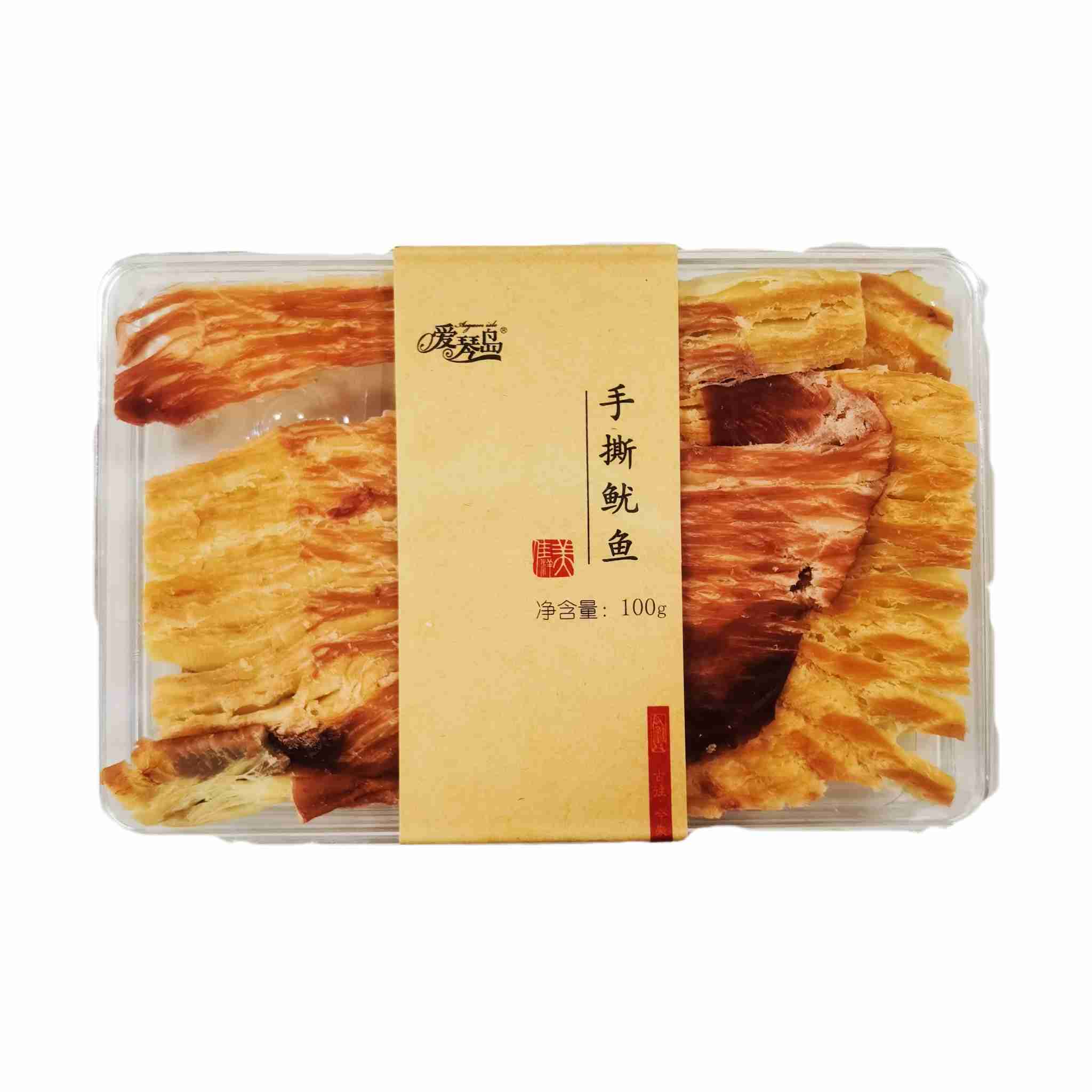 H350630爱情岛手撕鱿鱼100g