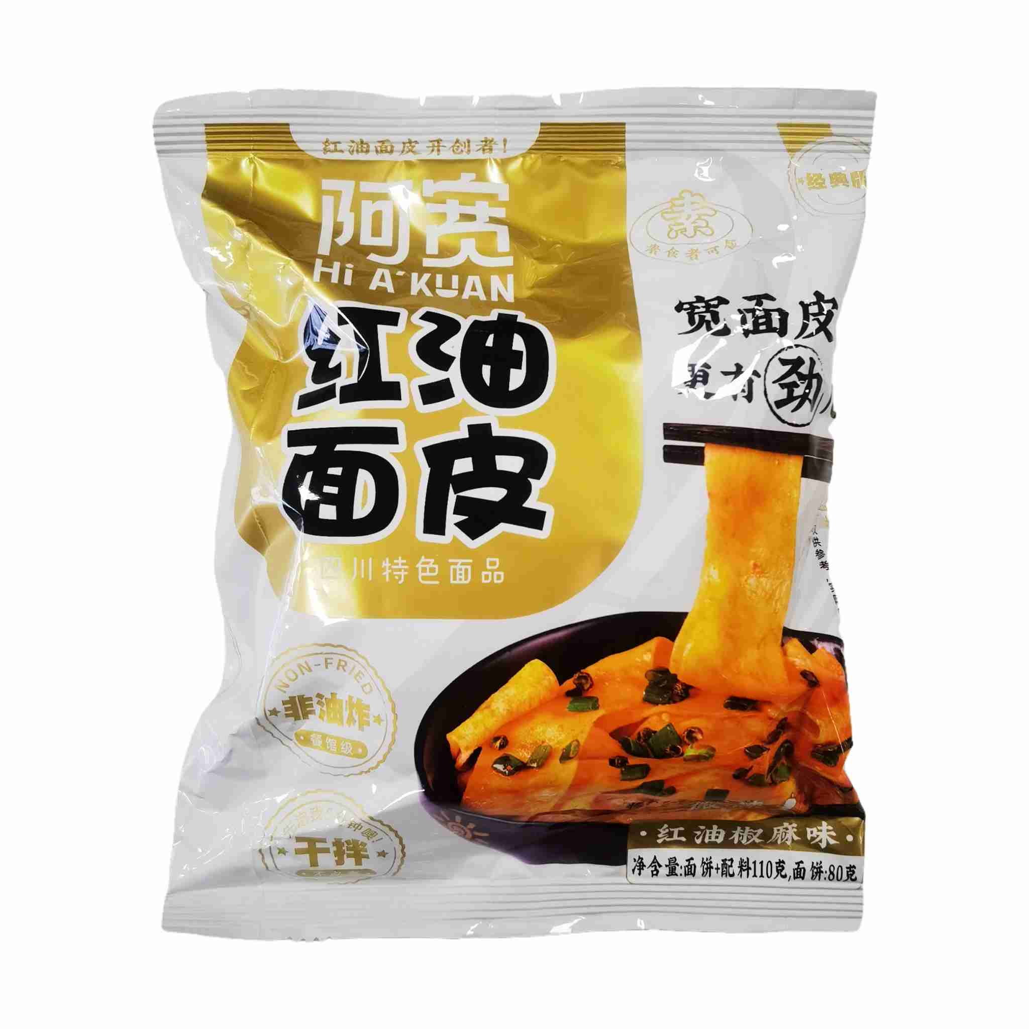 H360416阿宽红油面皮110g麻酱味