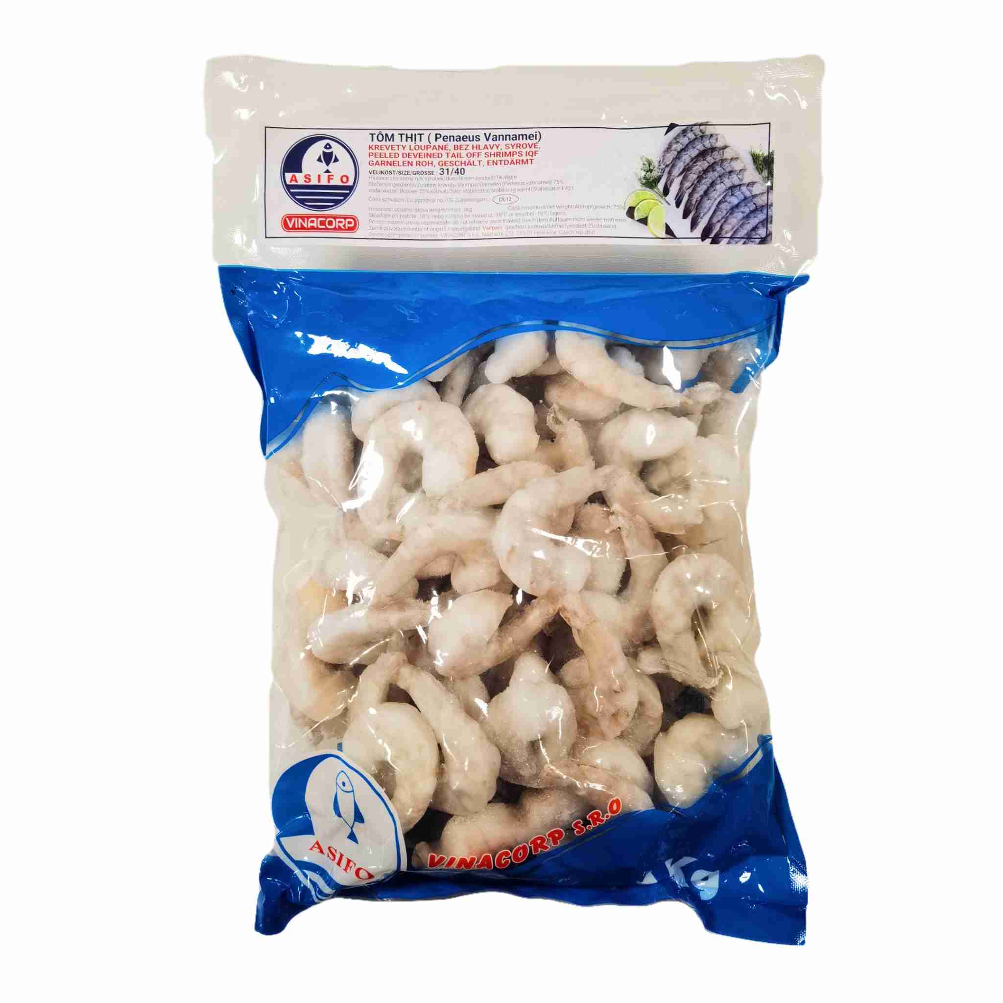 H370310ASIFO虾仁31/40 1kg
