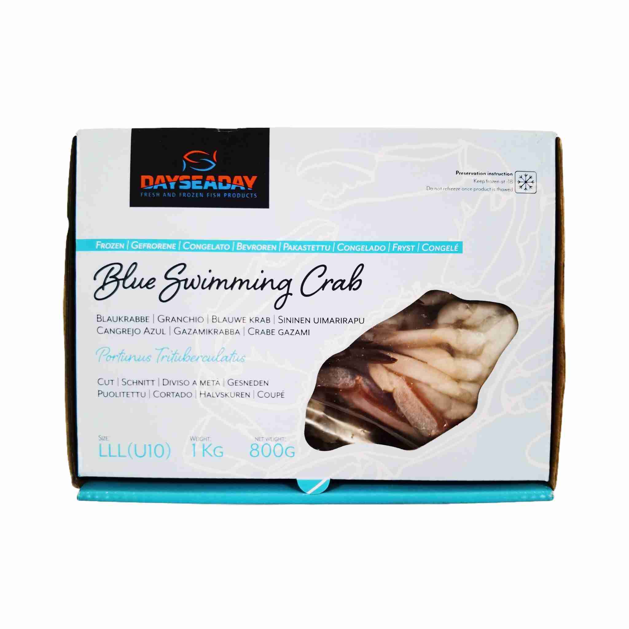 H361127梭子蟹800g