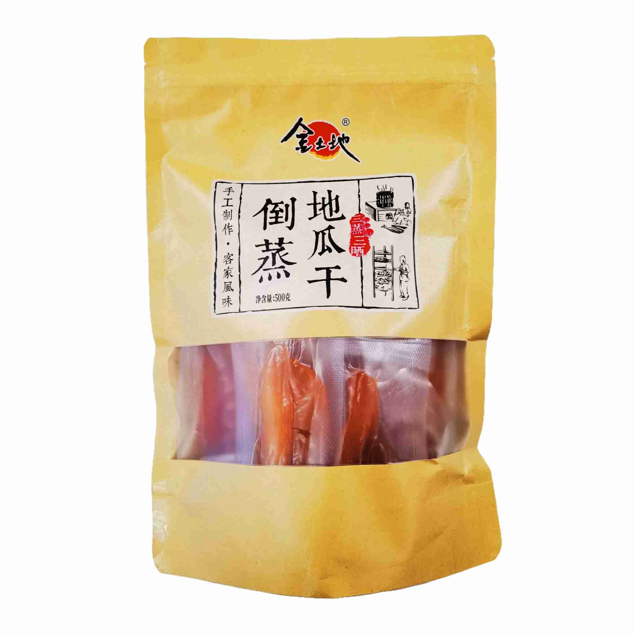 H360430金土地倒蒸地瓜干500g