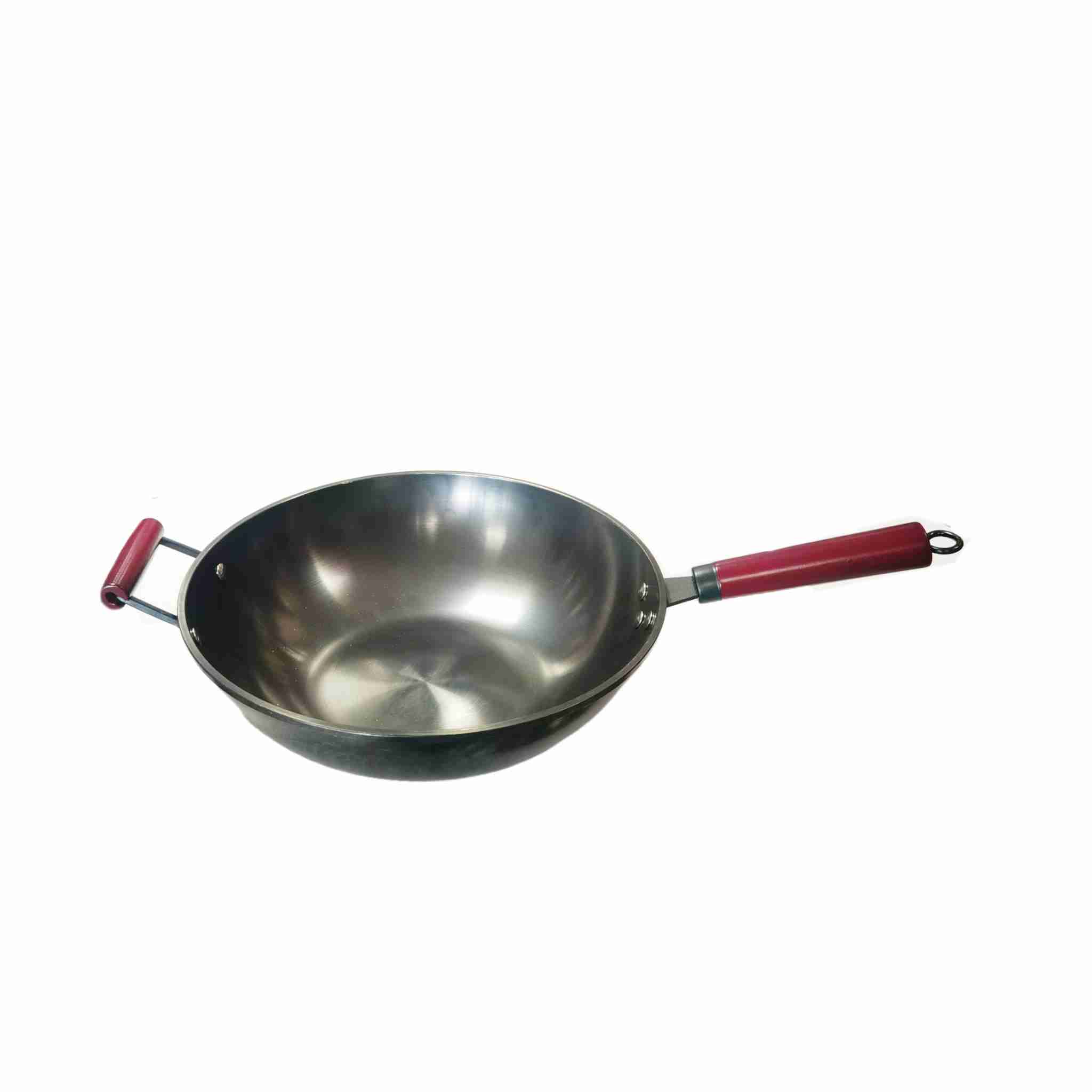 高级铁锅34cm（平底无涂层）