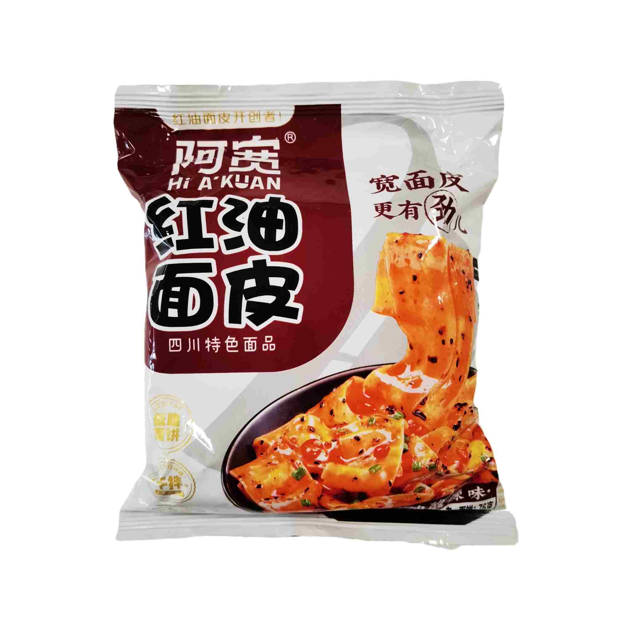 H360622阿宽红油面皮115g酸辣味