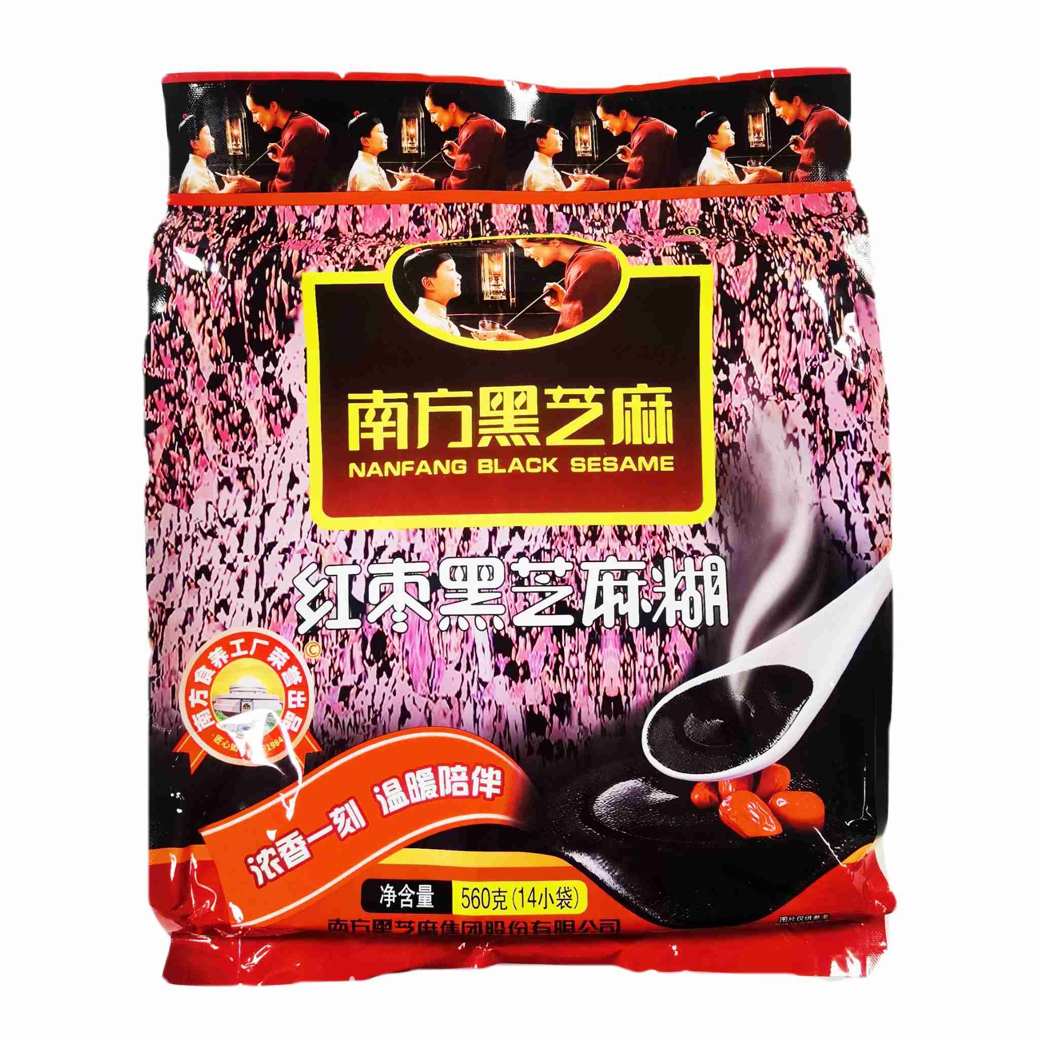 H360218南方黑芝麻糊560g红枣味