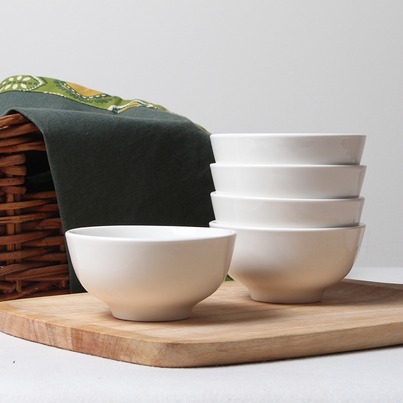 瓷质白色碗4吋/4.5吋/5吋