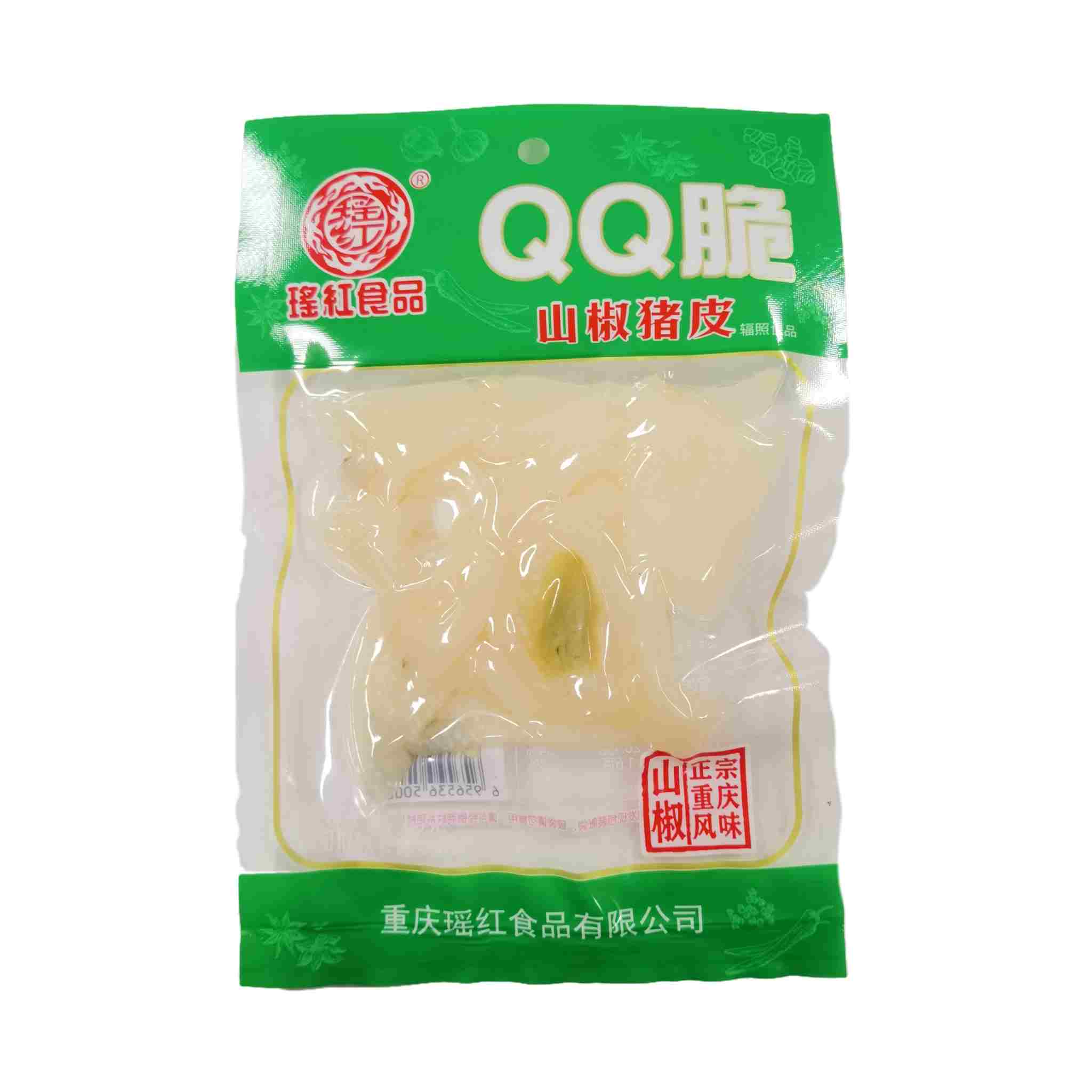 H360617乡巴佬QQ脆泡椒猪皮80g