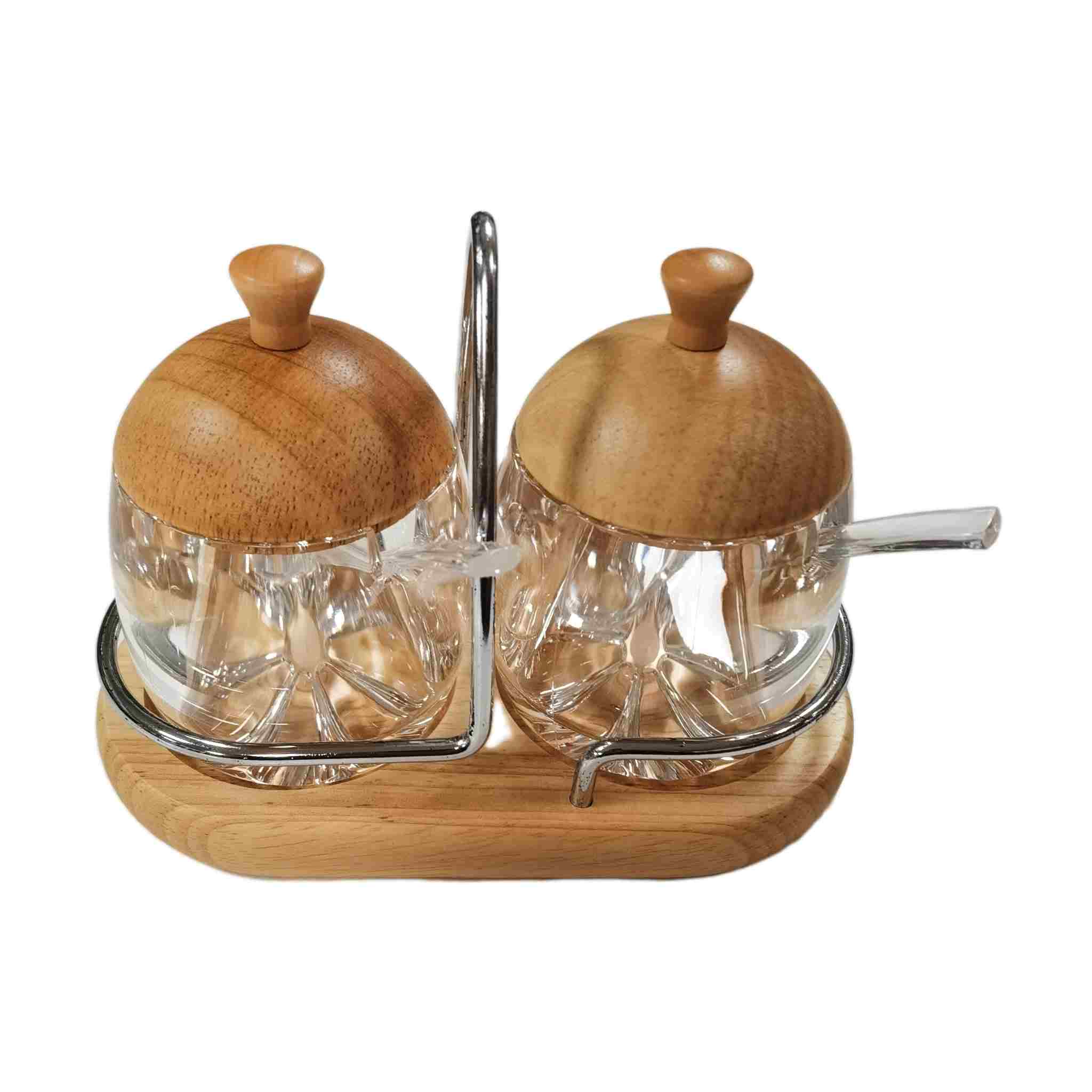 玻璃调料罐套装(2个装）