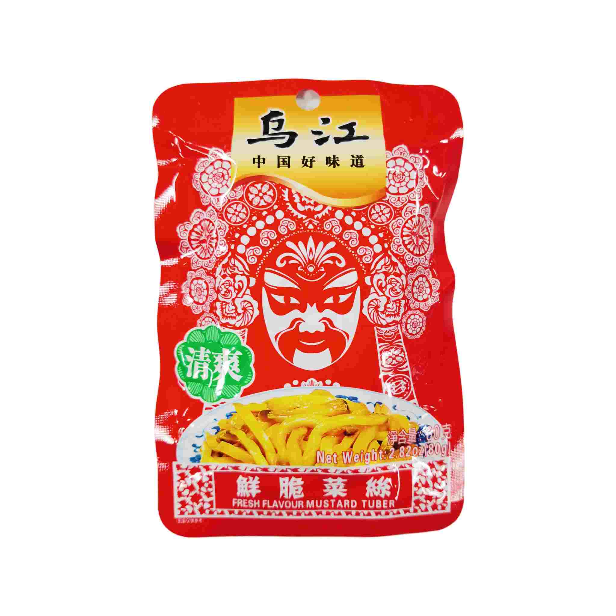 H360513乌江鲜脆榨菜丝70g清爽