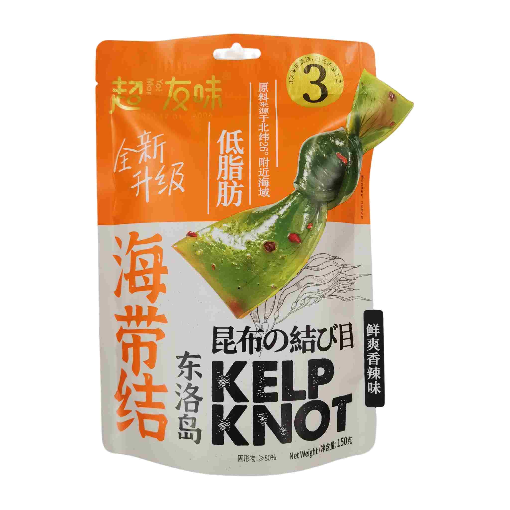 H351231超友味海带结150g香辣味