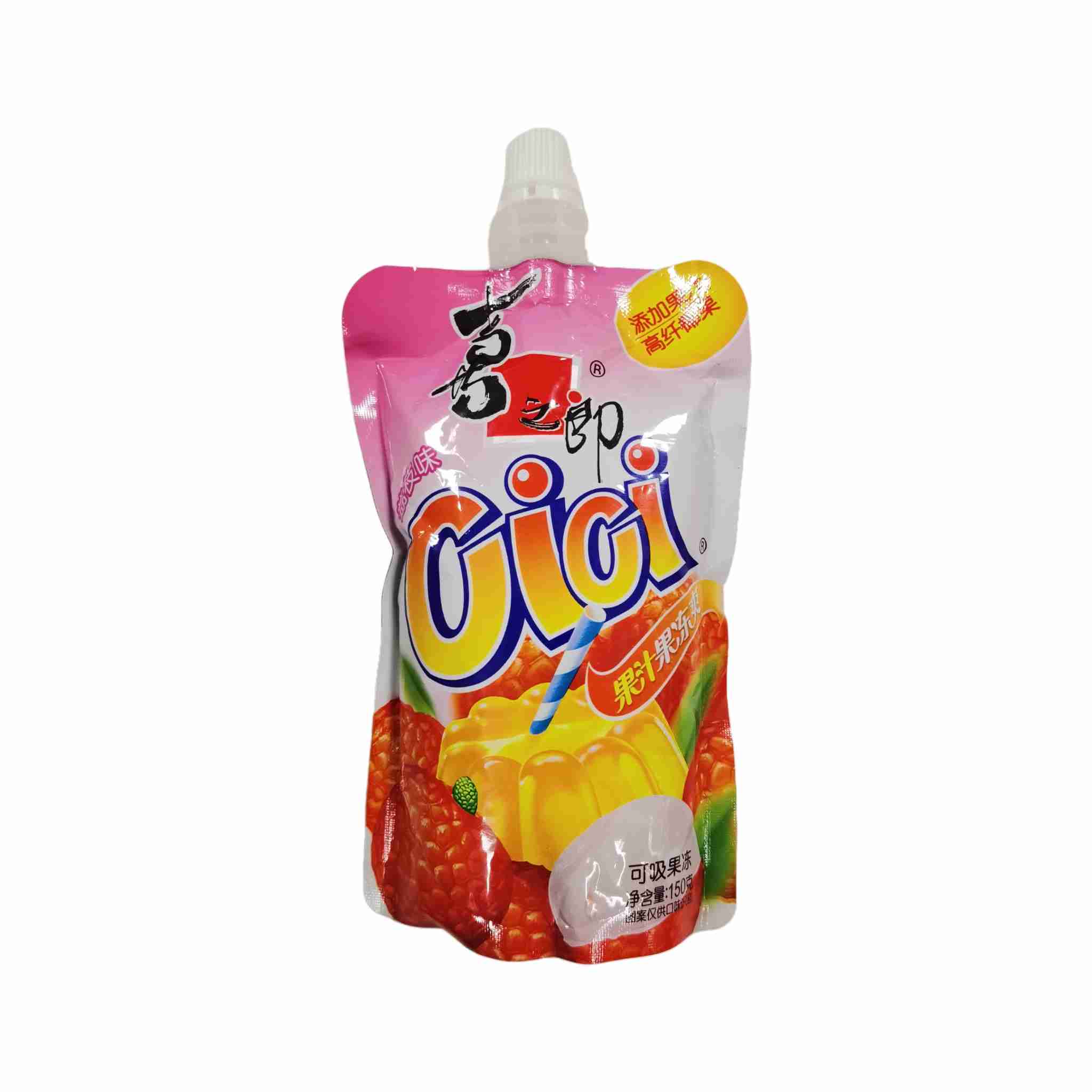 H360616喜之郎可吸果冻150g 荔枝味