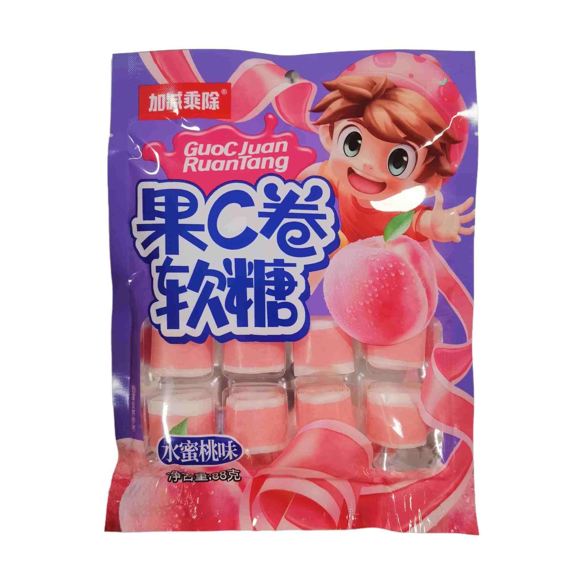 H360627加减乘除果C卷软糖88g水蜜桃味