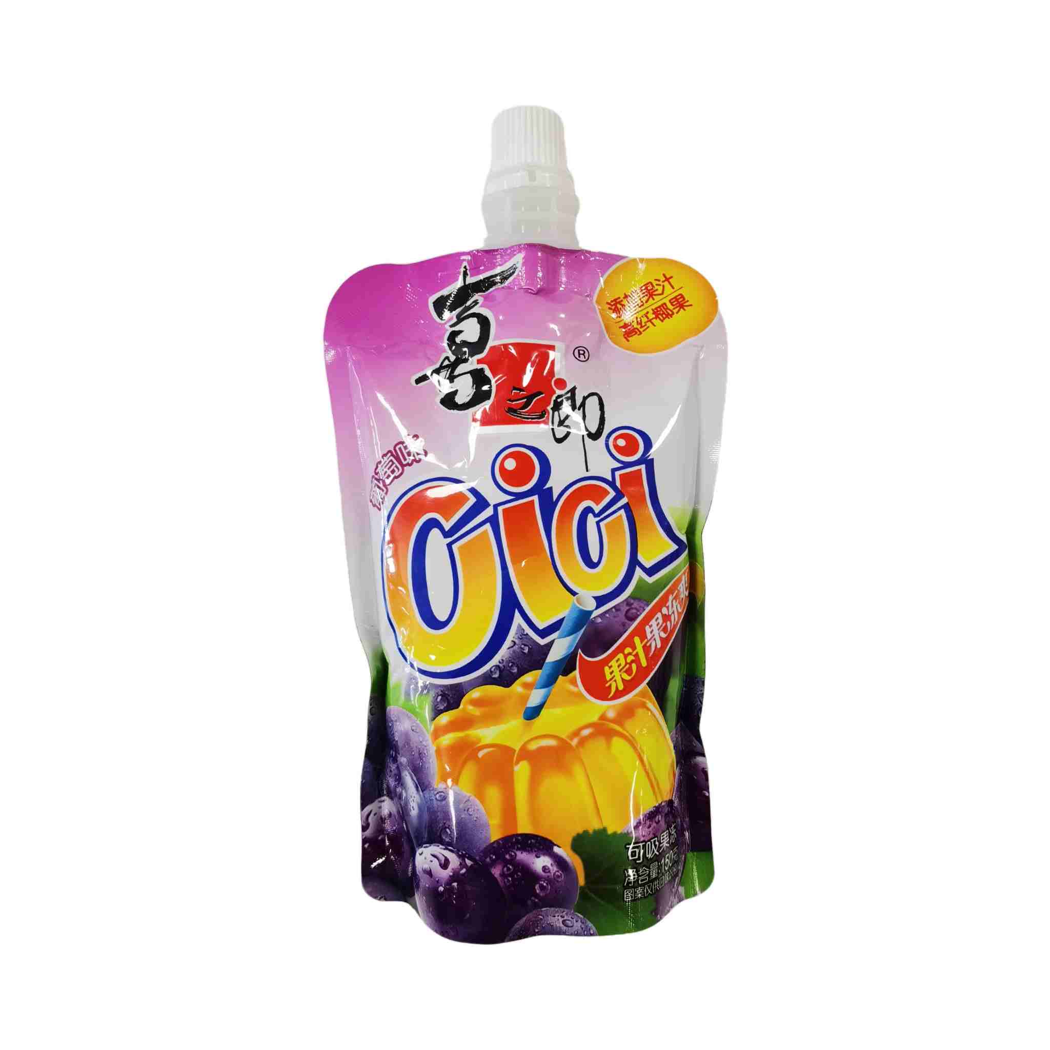 H360710喜之郎可吸果冻150g 葡萄味