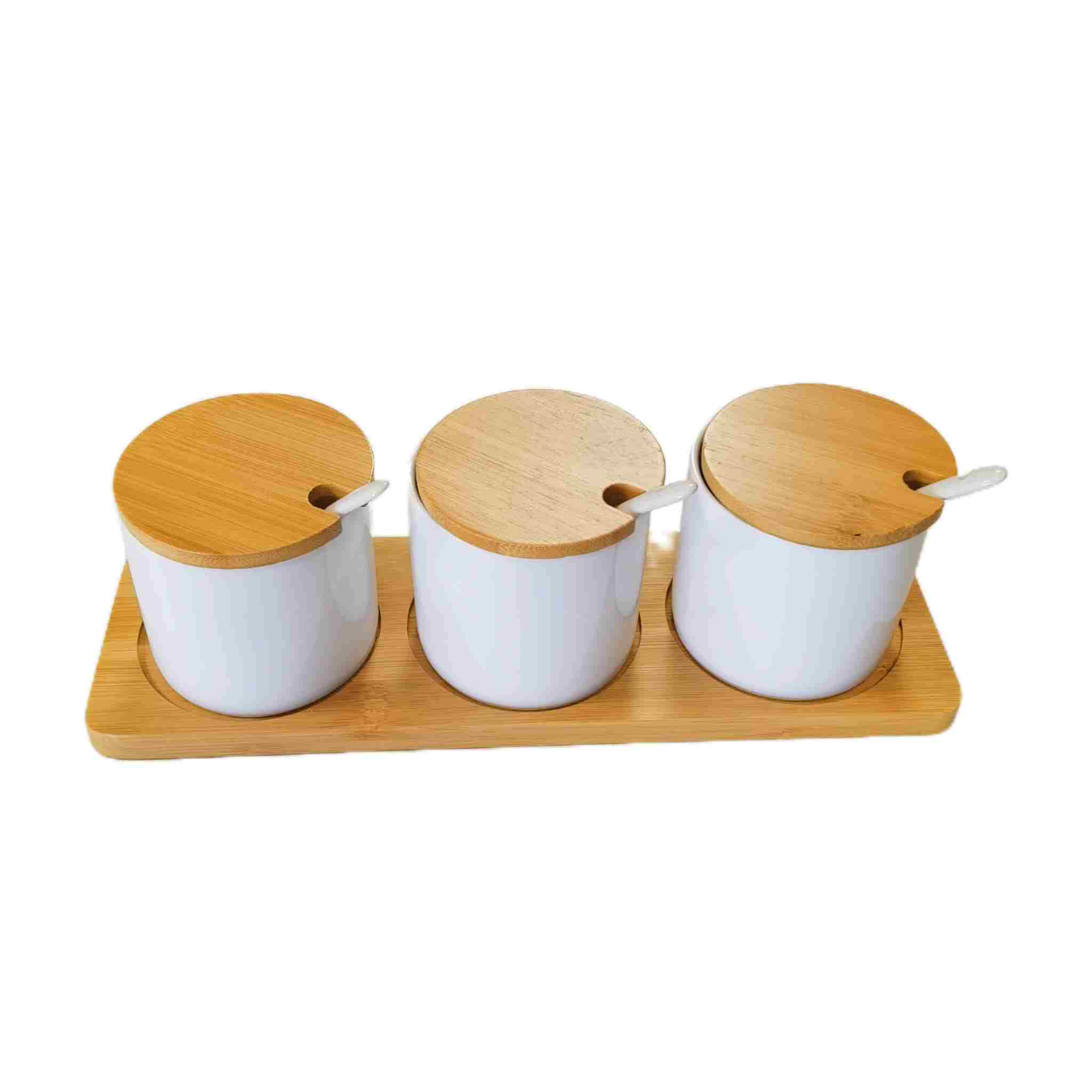 陶瓷调料罐套装(3个装）