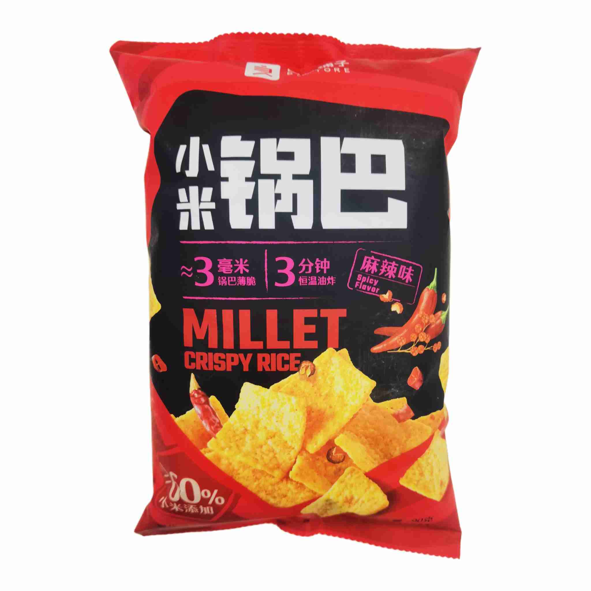 H360217良品铺子小米锅巴90g麻辣味