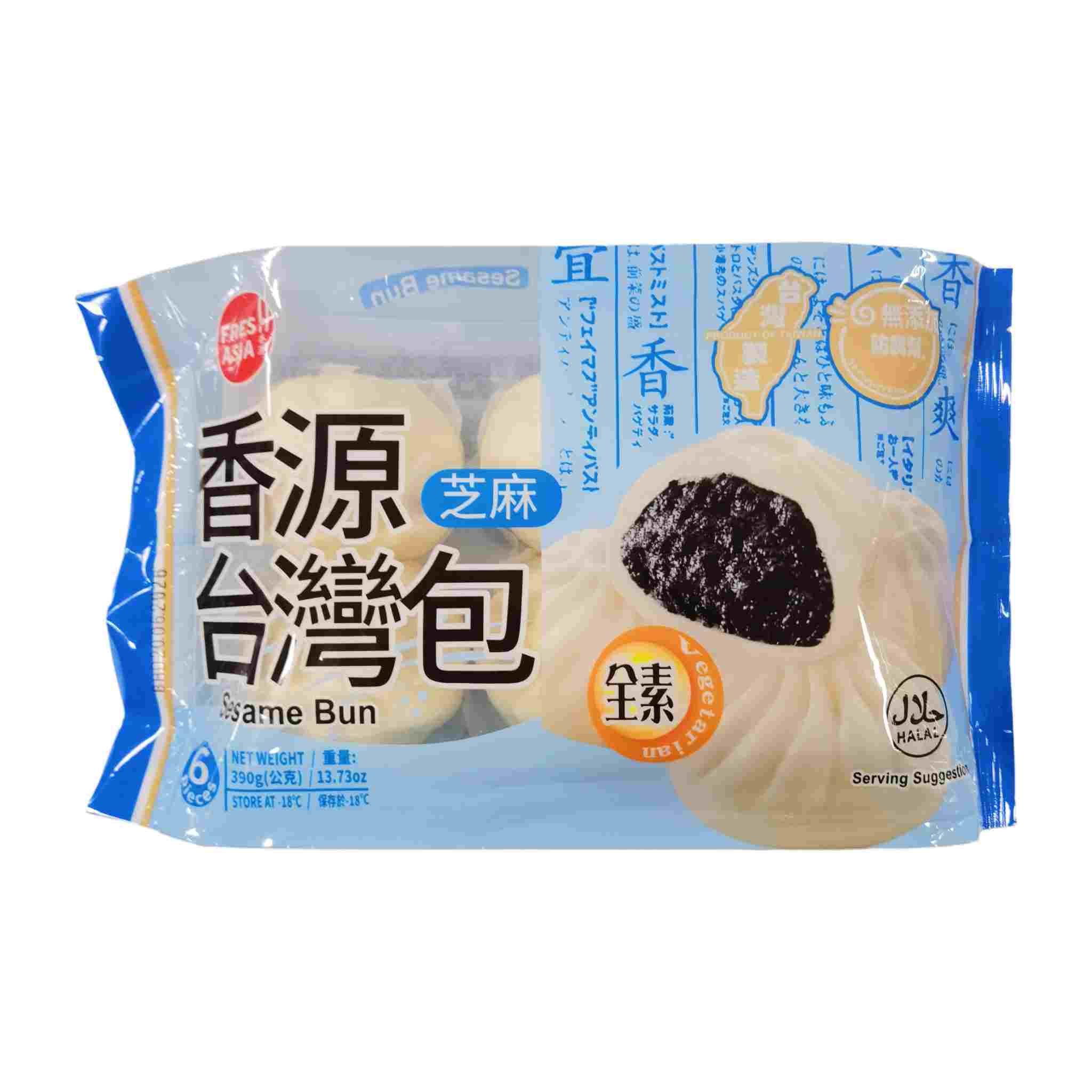 H360620香源台湾包芝麻馅390g（6个）