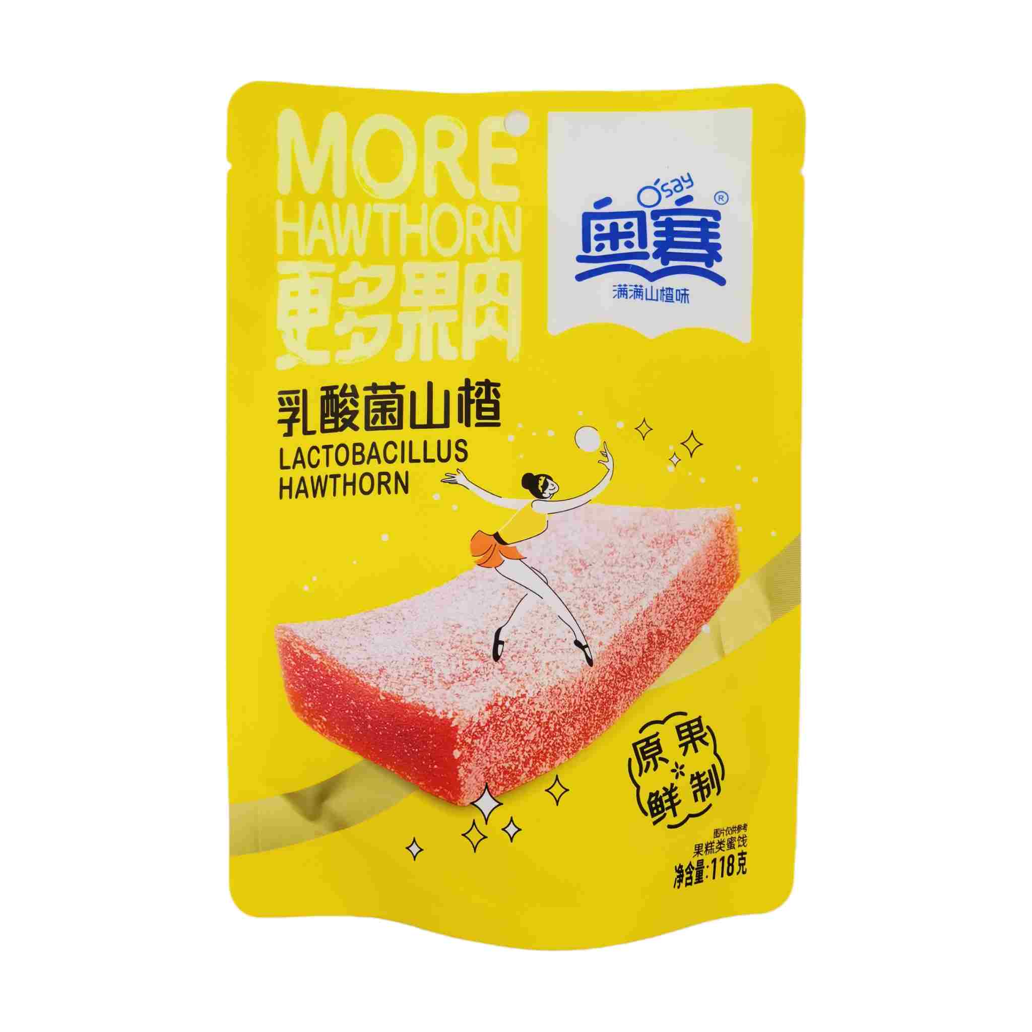 H360313奥赛乳酸菌山楂118g