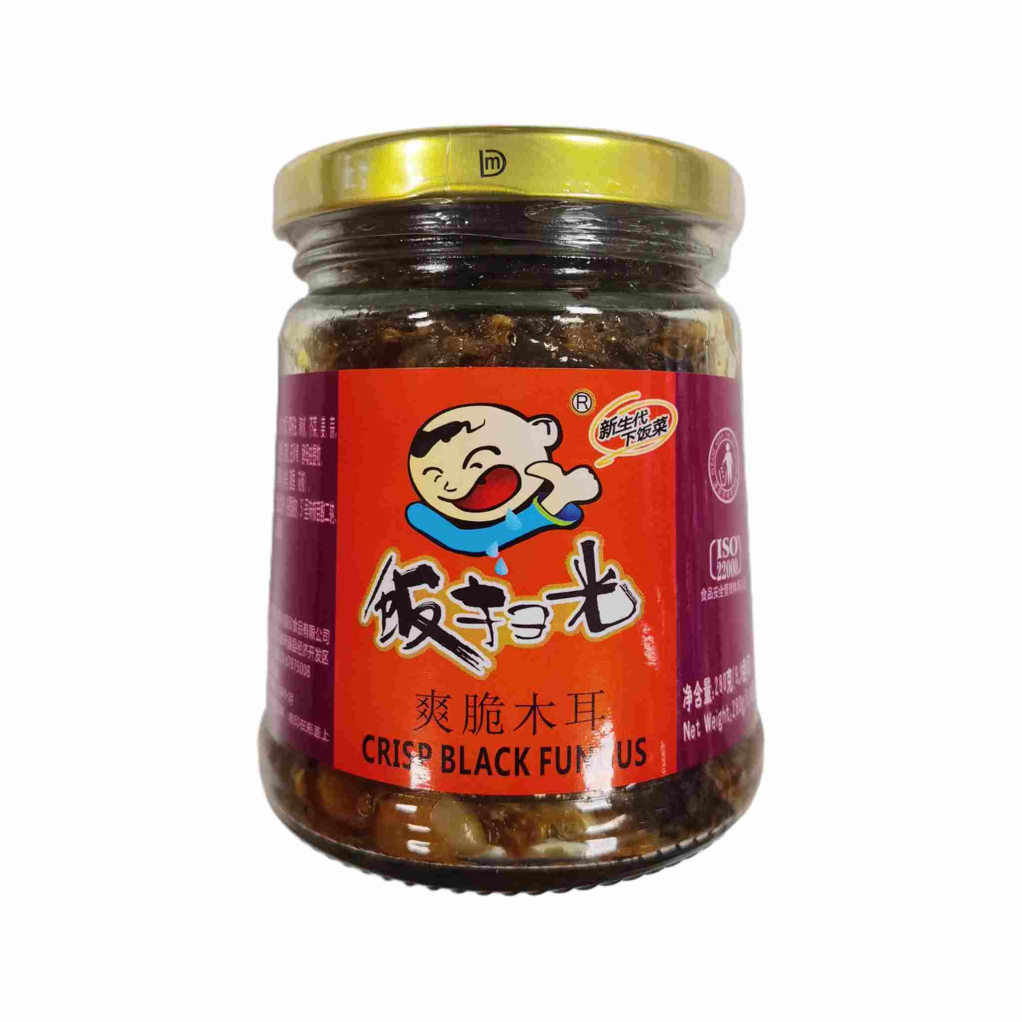 H360707饭扫光爽脆木耳280g