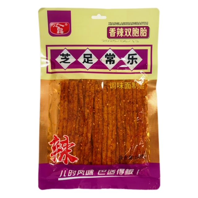 H360401人人品148g芝足常乐香辣双胞胎