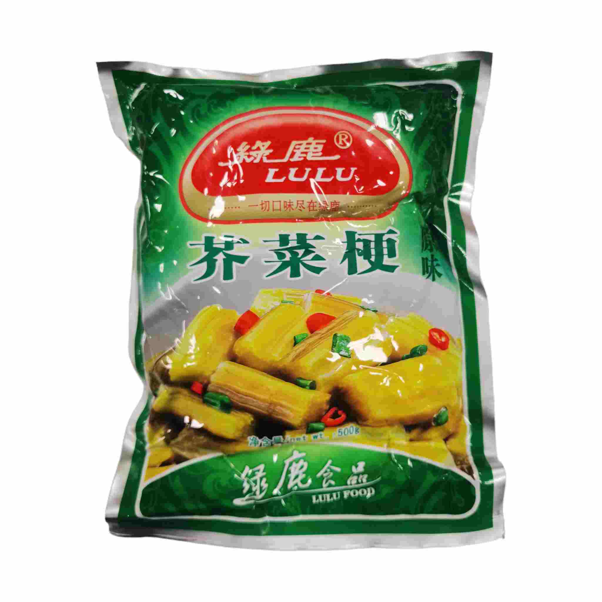 H360417绿鹿芥菜梗500g