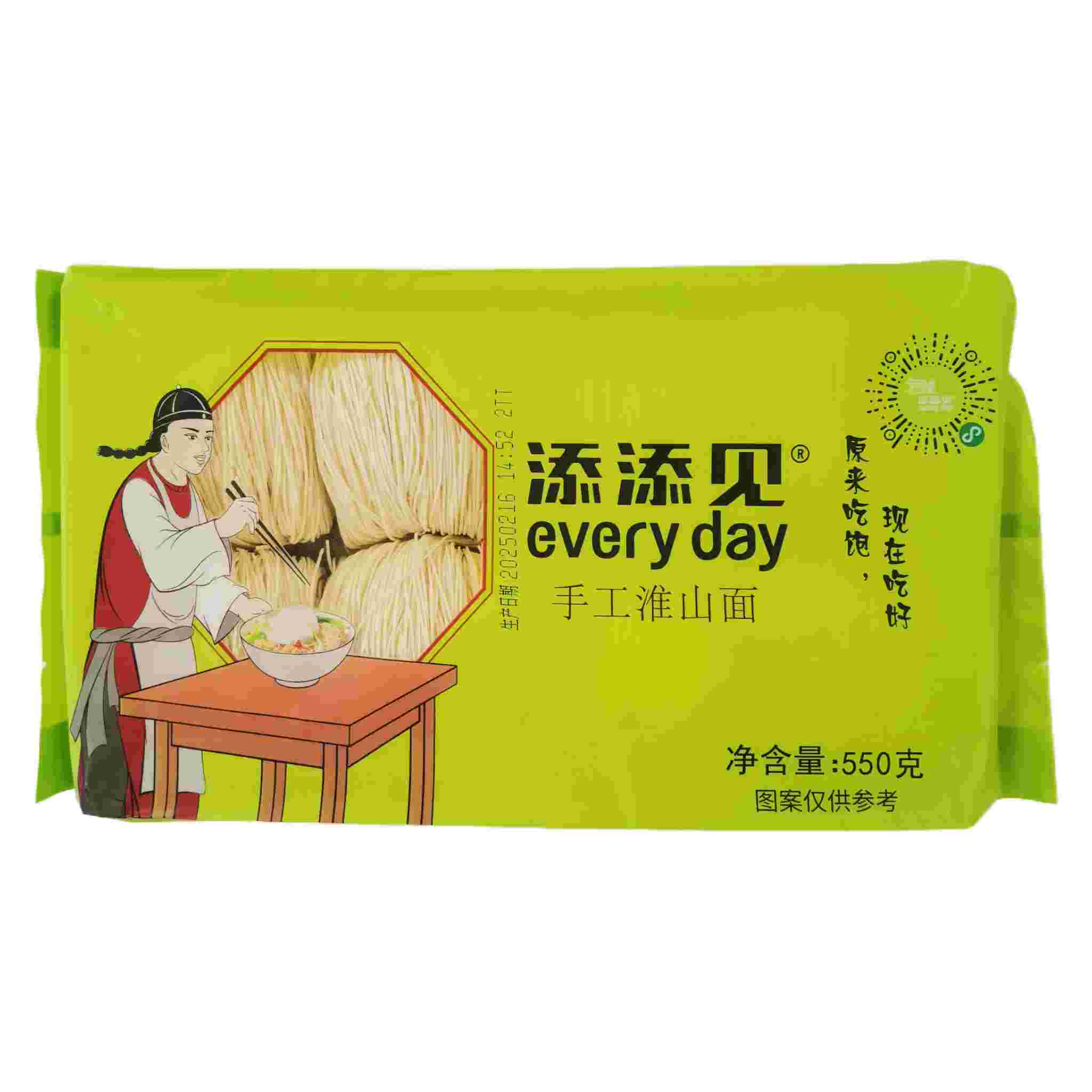 H360503添添见手工淮山面550g