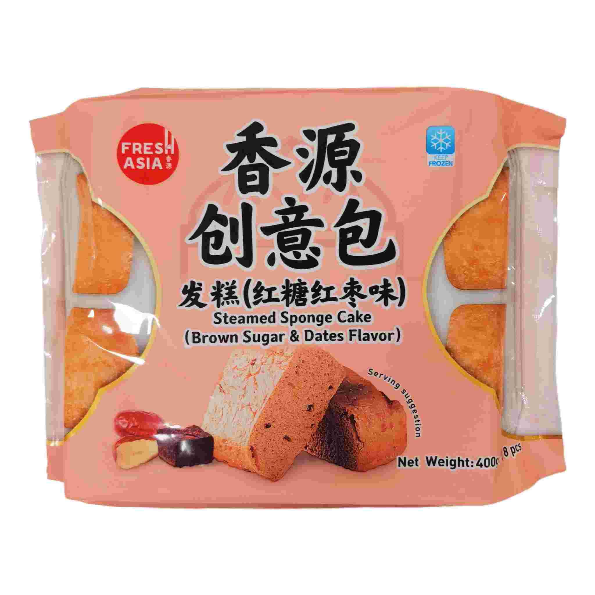 H351227香源发糕400g 红糖红枣味