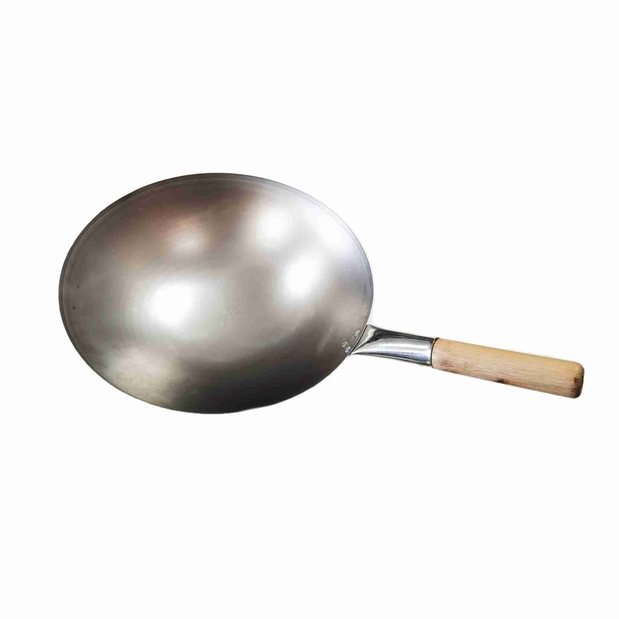 高级单柄圆底炒锅38cm