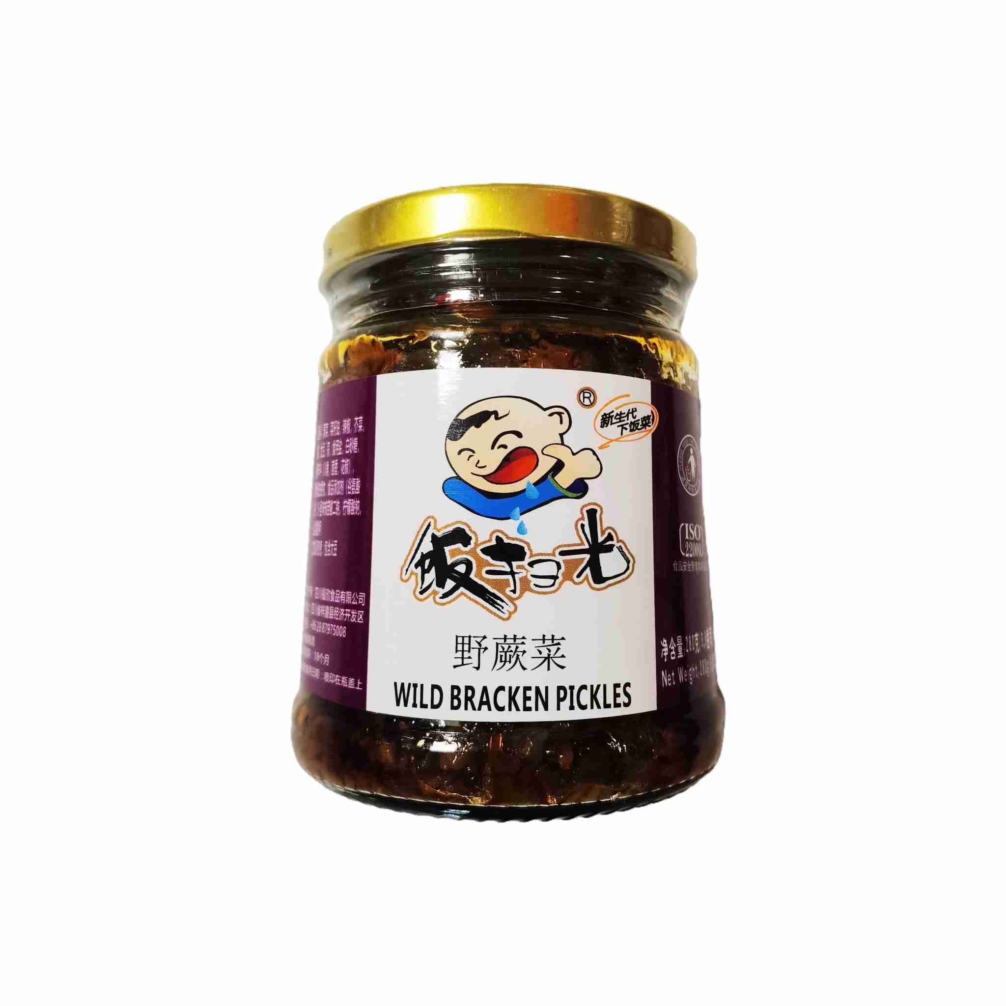 H361218饭扫光野蕨菜280g