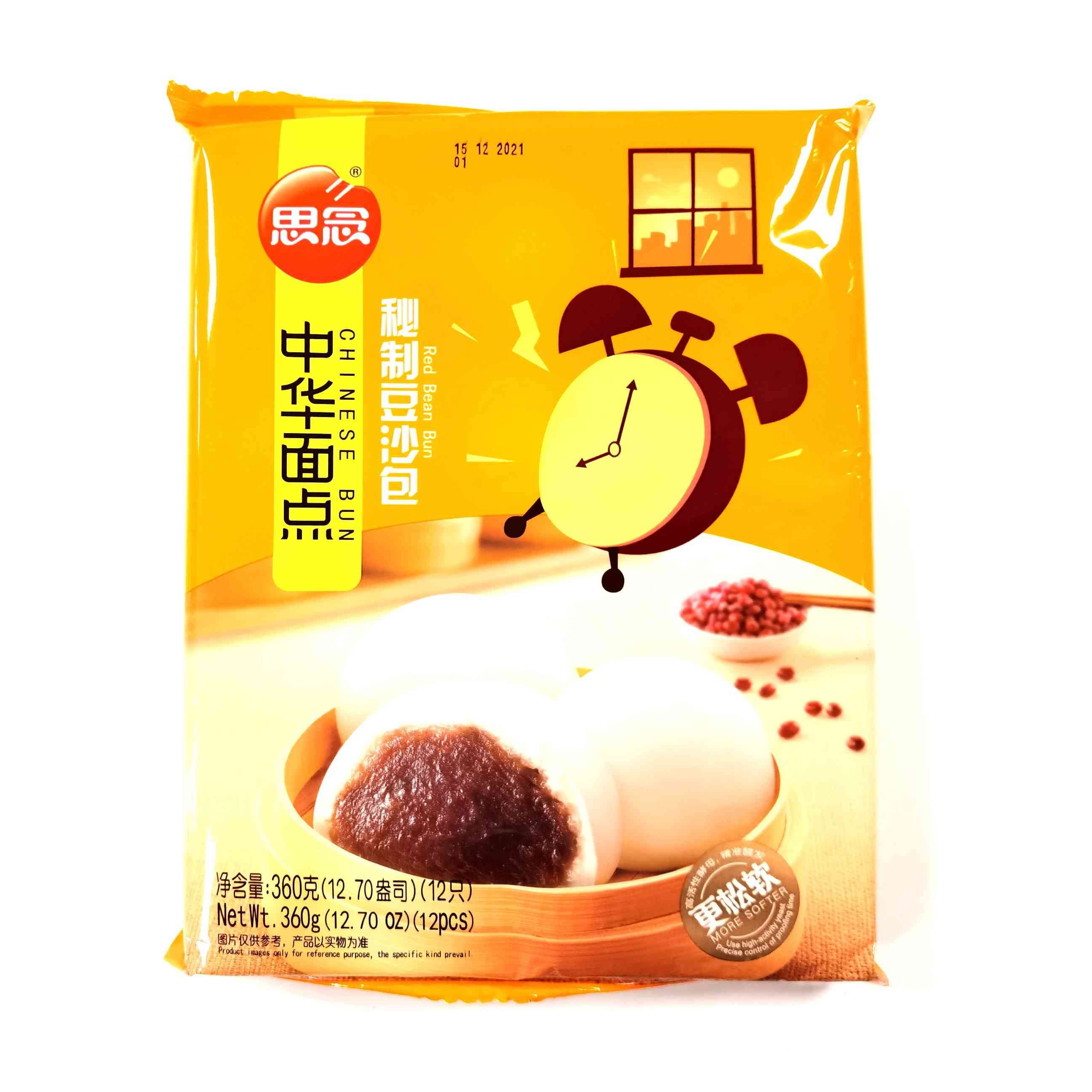 H360910思念秘制豆沙包300g