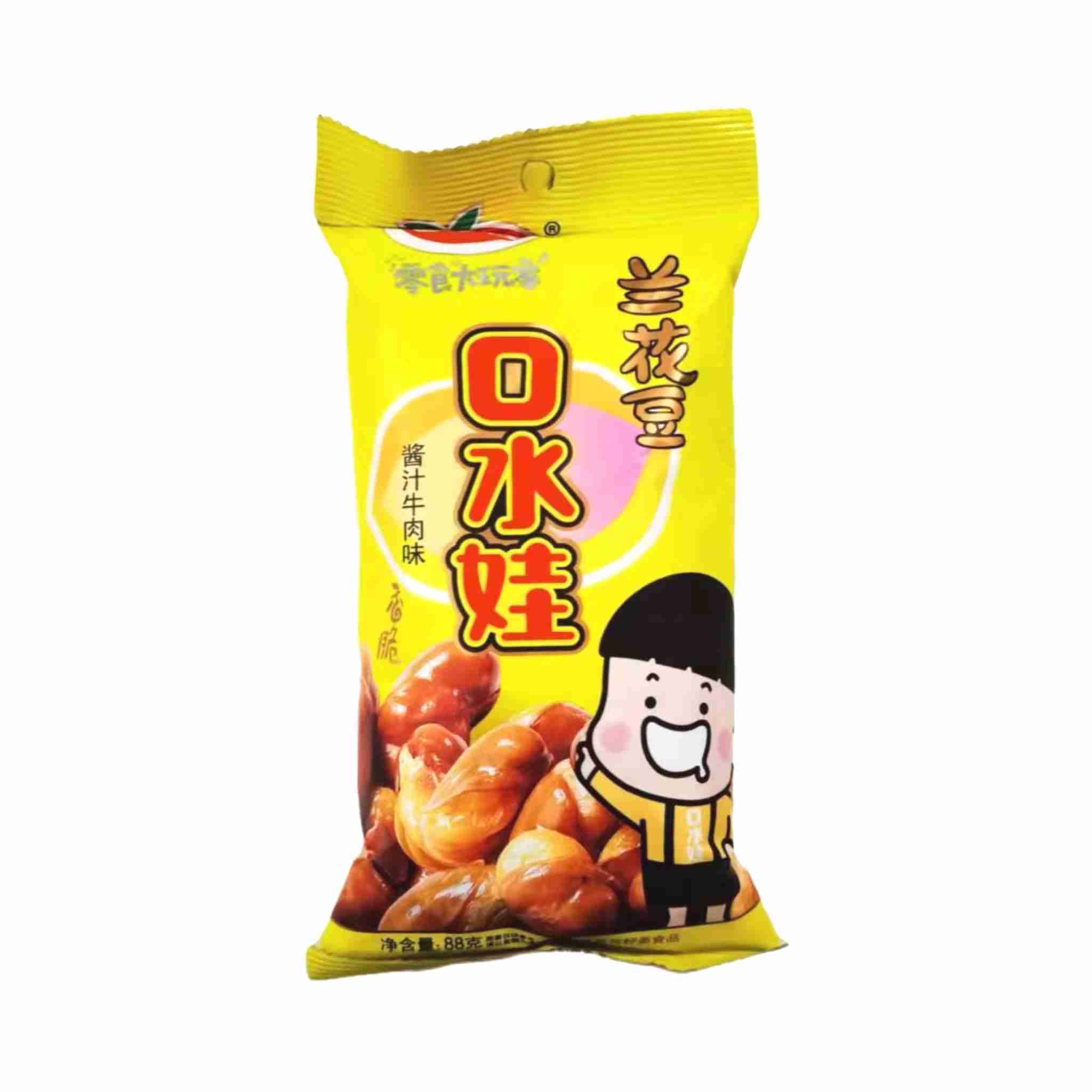 H360623口水娃兰花豆88g酱汁牛肉味