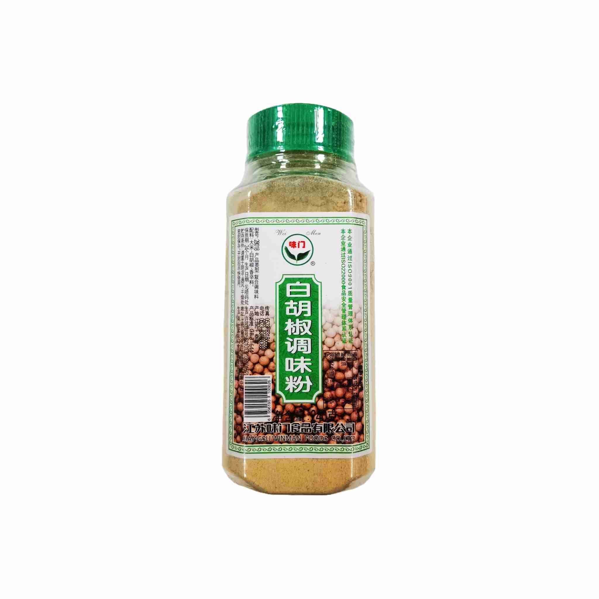 H370410味门白胡椒调味粉240g