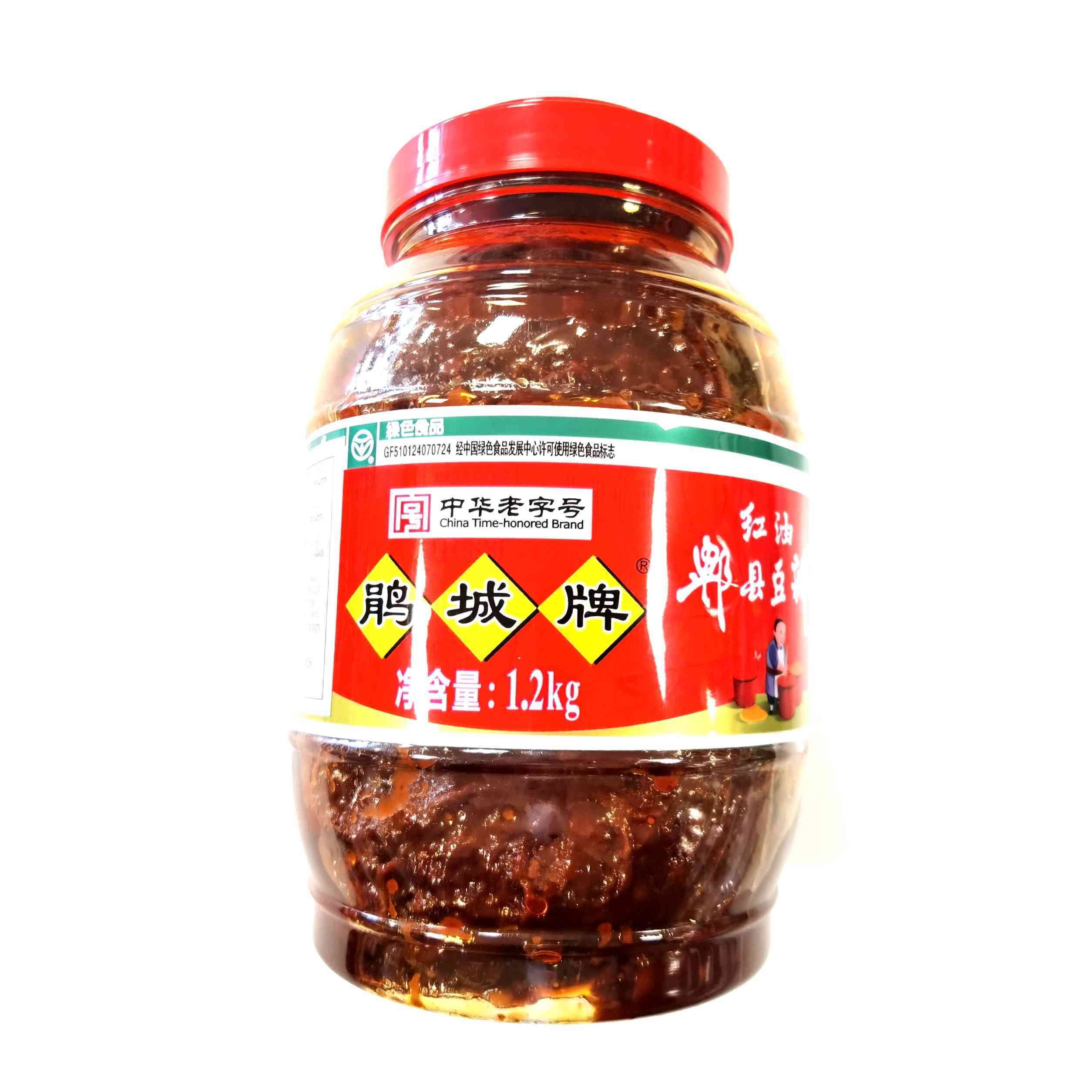 H360716娟城红油郫县豆瓣1.2kg