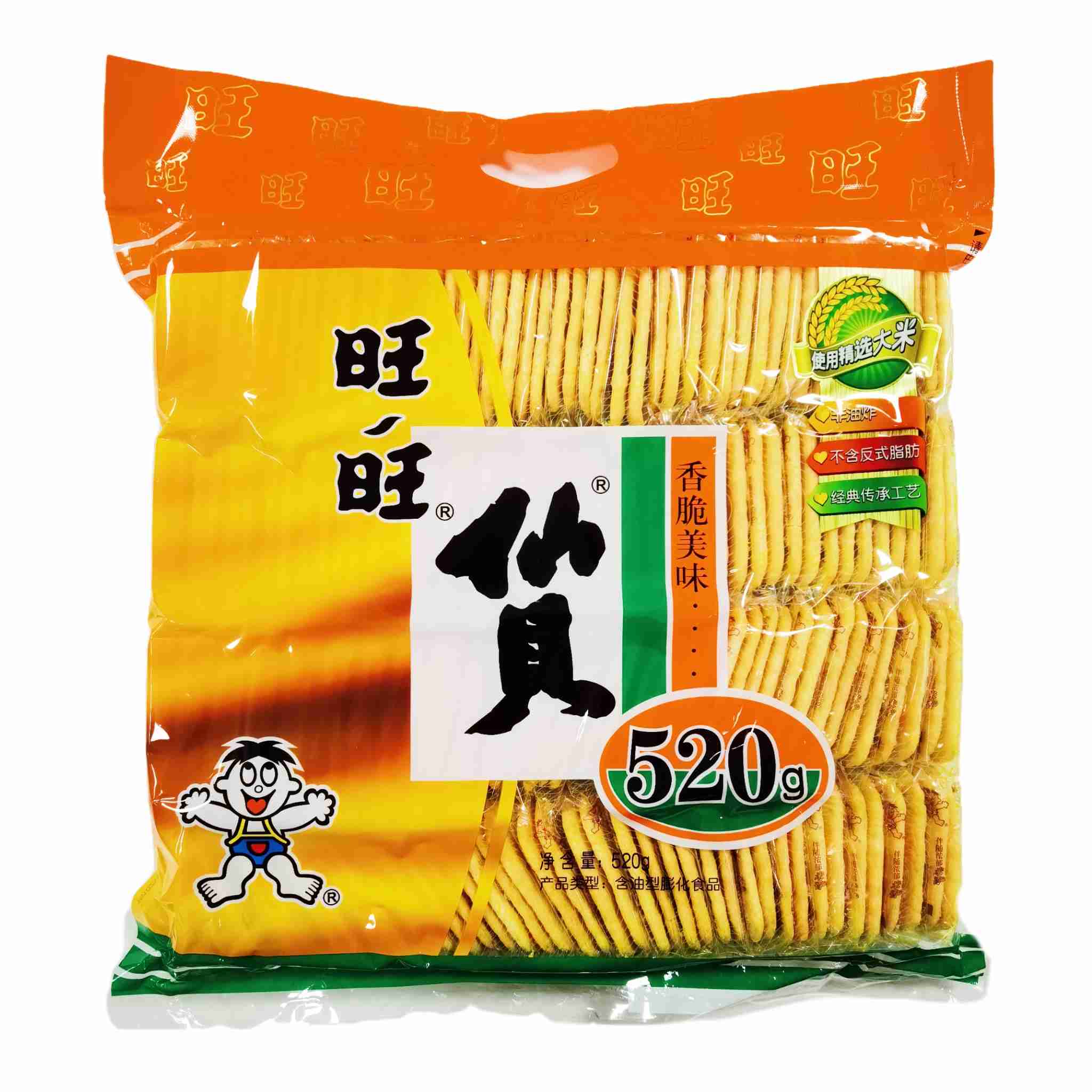 H360513旺旺仙贝520g