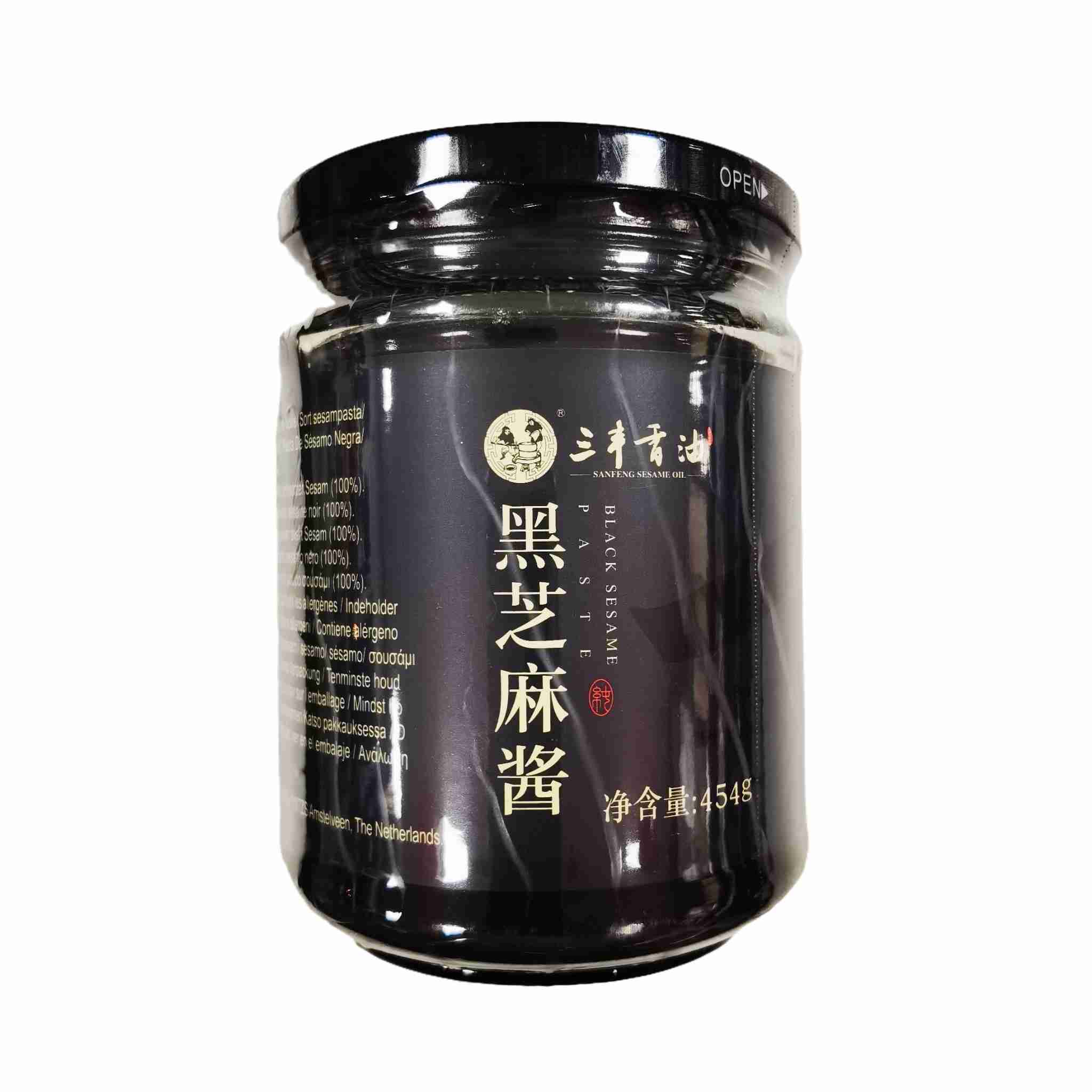 H360216三丰香油黑芝麻酱454g